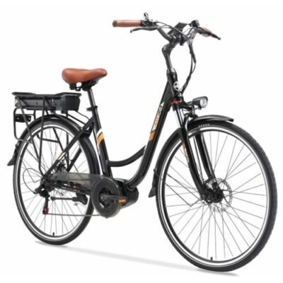 ARORA PRAG 36V11.6AH ELEKTRİKLİ BİSİKLET SİYAH